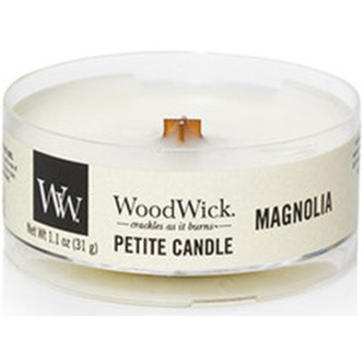 WoodWick Aromatická malá svíčka s dřevěným knotem Magnolia 31 g unisex