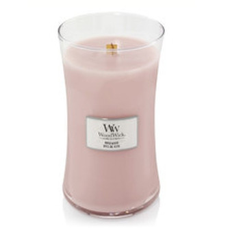 WoodWick Rosewood svíčka váza 85g