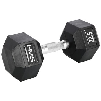 Hexagonální jednoručka HMS 22,5 kg Velikost: 22,5 kg Hexagonální jednoručka HMS 22,5 kg Velikost: 22,5 kg
