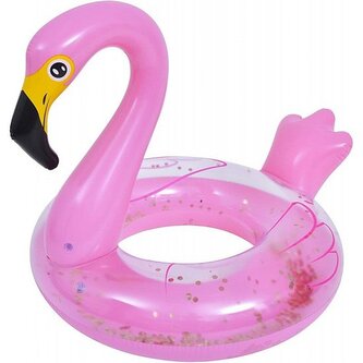 kruh nafukovací plameňák 115cm