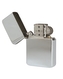 Zapalovač benzínový Atomic - stříbrný lesklý
