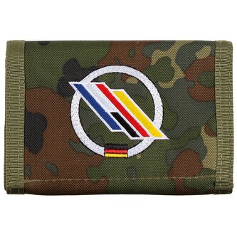 Peněženka na suchý zip D/F-Brigade - flecktarn
