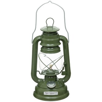 Lampa petrolejová MFH Zinek 25 cm - olivová