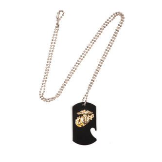 Přívěsek/otvírák Fosco US Marines - černý