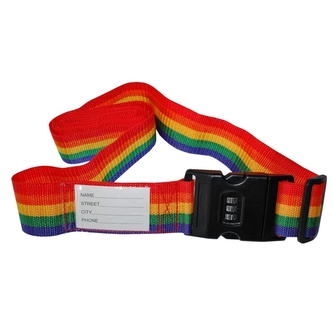 Zamykací pás na zavazadla - barevný