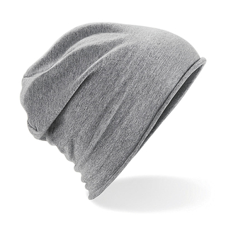 Čepice pánská Beechfield Jersey Beanie - šedá Čepice pánská Beechfield Jersey Beanie - šedá