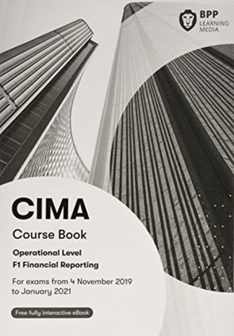 CIMA F1 Financial Reporting