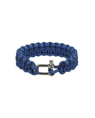 Náramek Para 15 mm se sponou - modrý, XL