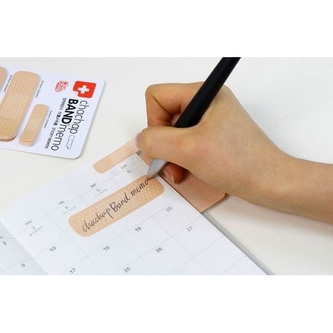 Poznámkové lepící náplasti 60 ks - béžové