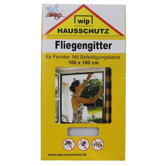 Okenní síť proti hmyzu Wip 100x100 - bílá
