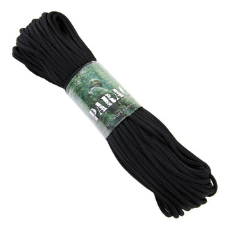 Para lano Fosco Paracord 30 m - černé