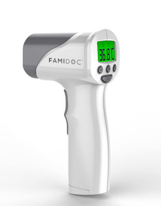 FAMIDOC FDIR-V22  Bezkontaktní čelní teploměr (pistolový) 2v1