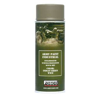 Barva ve spreji Fosco - indian green WWII