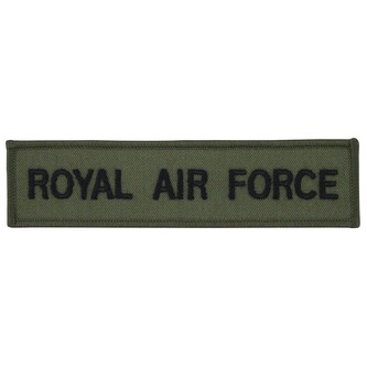 Nášivka originální Royal Air Force - olivová-černá
