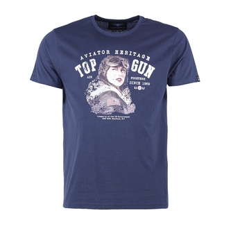 Triko Mil-Tec Top Gun Aviator - navy, S