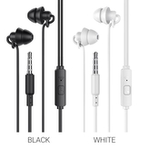 Hands Free HOCO M81 Sleep Earphones 3,5 mm jack, ideální pro spánek, barva bílá