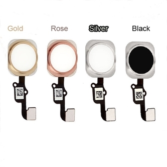 Flex iPhone 6S, 6S PLUS tlačítko HOME white (silver)