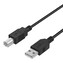 Datový kabel USB-A(male) to USB-B(male) - 1,5m (Černý)