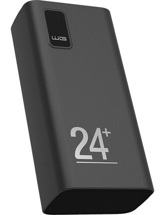 Powerbank 24000 mAh + PD Type C 45W + QC 3.0 (Černá)
