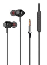 HF Stereo 3,5 mm jack WG Magnetické sluchátka (Černé)