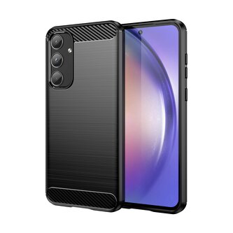 Pouzdro Carbon Samsung Galaxy A55 5G (Černé)