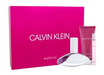 Calvin Klein Euphoria Edp 50ml + 100ml tělové mléko + 10ml Edp Roll-on