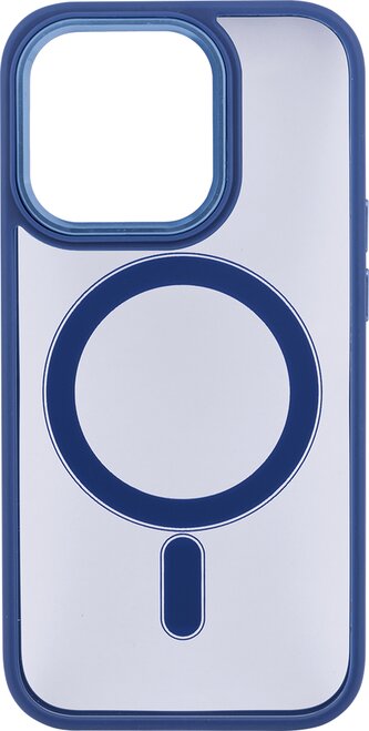 Pouzdro Iron Eye Magnet iPhone 14 Pro (Tmavě modré)