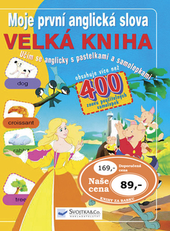 Moje první anglická slova Velká kniha