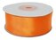 Wstążka satynowa 25mmx23m pomarańczowa