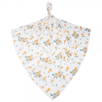 Luxusní osuška, plenka 110x110cm, bambusová, Husičky