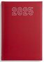 Kalendarz 2025 A5 standard czerwony