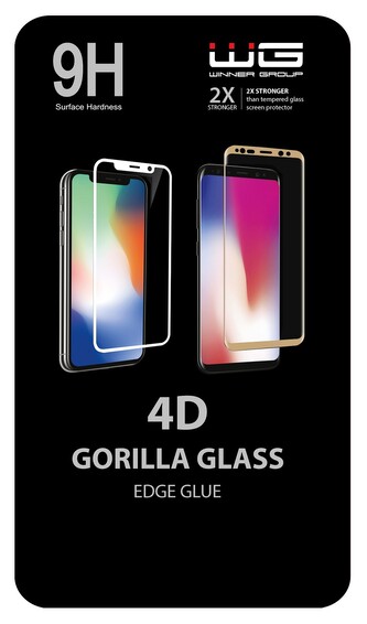 Tvrzené sklo 4D Edge Glue Samsung Galaxy S20 (Černé)