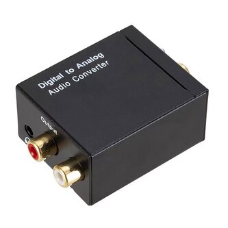 Digital to Analog převodník digitálního signálu na analog-RCA L/R 3,5mm