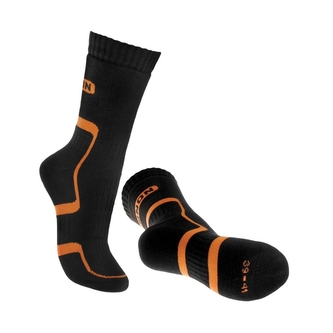 Ponožky Bennon Trek Sock - černé-oranžové, 42-44