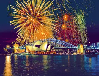 RAVENSBURGER Puzzle Ohňostroj v Sydney 2000 dílků