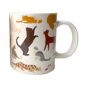 Porcelánový hrnek - Kočka -Feline Fine Cats