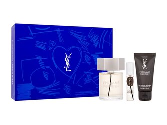 Yves Saint Laurent L´Homme toaletní voda 100 ml + toaletní voda 10 ml + sprchový gel 50 ml