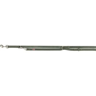 Vodítko PREMIUM prodlužovací, olivově zelená - XS-S: 2,00 m/15 mm