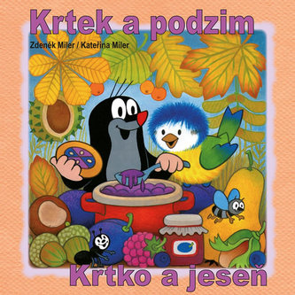 Krtek a podzim - omalovánka