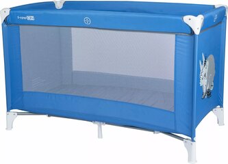 FreeOn Postýlka cestovní Love Králíček, modrá