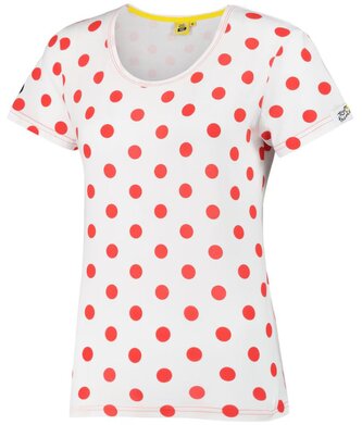 Dámské tričko Tour de France: Logo (S) bílá bavlna