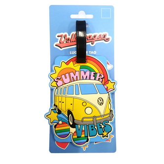 Visačka na zavazadlo - Volkswagen Camper Bus- Letní vibrace- PVC