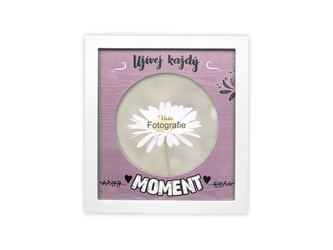 Nekupto Fotorámeček čtvercový Užívej každý moment Sladký domov