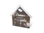 Nekupto Dřevěný domeček velký s háčky Domov je kdekoliv Sladký domov