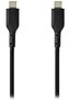 NEDIS kabel USB 2.0 kabel/ USB-C zástrčka - USB-C zástrčka/ 240 W/ černý/ bulk/ 2m