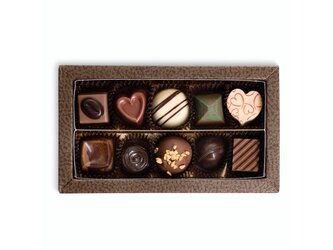 Čokoládovna Janek JANEK Krabička s pralinkami a lanýži 10ks