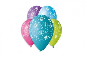 Balonek/Balonky nafukovací s potiskem 13'' průměr 33cm