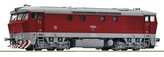 Roco Dieselová lokomotiva T 478 1184 Bardotka ČSD