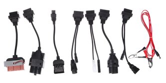 Kompletní sada OBD-II redukcí pro osobní auta MECHANIC CABLE SET 1, 8ks SIXTOL