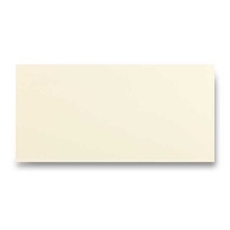 Barevná obálka Clairefontaine DL, samolepicí, 20 ks krémová, DL